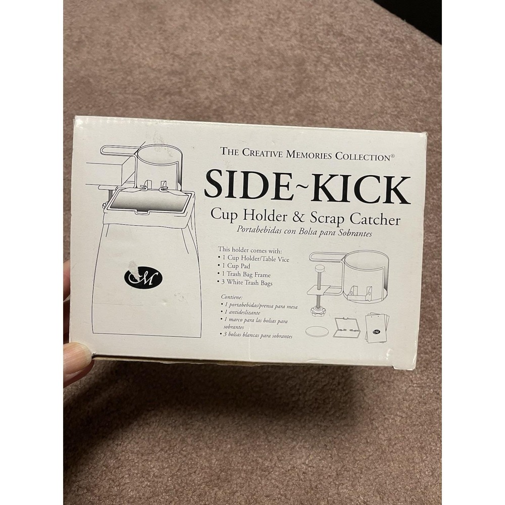 Creative Memories Side Kick Cup Holder & Scrap Catcher 2 Trash Bag 2001
